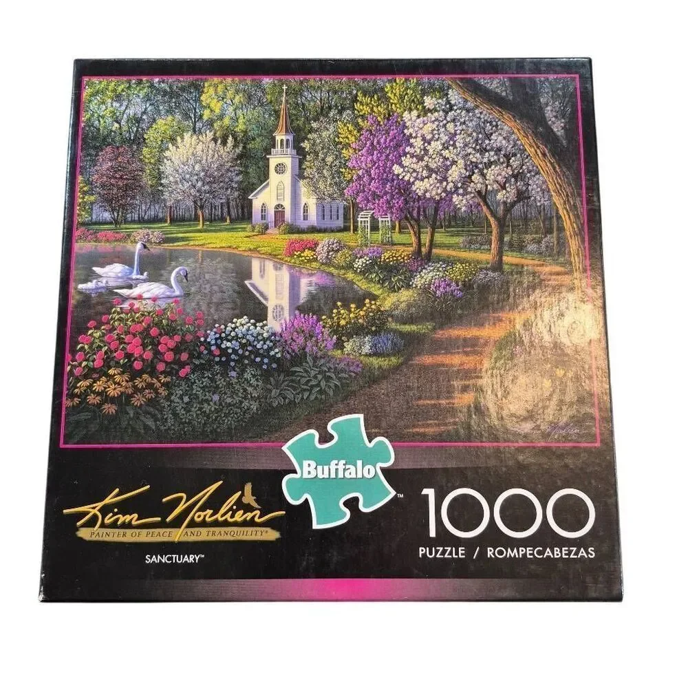 Buffalo Games – Kim Norlien – Sanctuary – 1000 Piece Jigsaw Puzzle NEW
